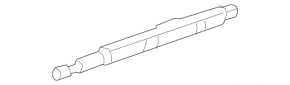 Right hood shock absorber Mercedes C-class W205 300/350e 15-21