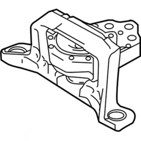 Front engine mount for Ford Focus mk3 15-18 (restyling) 1.0T