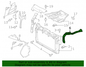 TV mount left Mazda CX-7 06-09