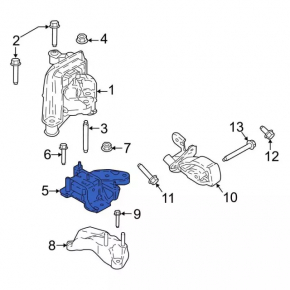 Engine mount left Ford Ecosport 18-22 2.0
