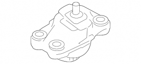 Front left engine mount Land Rover Discovery 17-20 3.0d