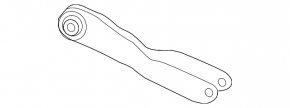 Lower rear right control arm for Land Rover Discovery 17-25