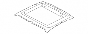 Sunroof assembly for VW Jetta 19-24 panorama