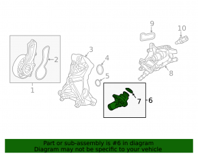 Thermostat Housing Cover for Honda HR-V 23-25