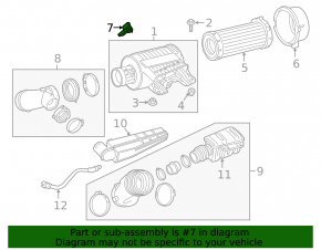 Air flow meter Chevrolet Volt 16-19