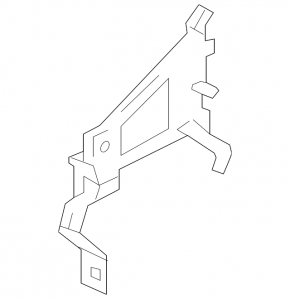 Bracket ECU unit engine computer Infiniti Q50 14-15 3.7