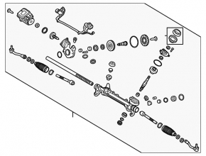 Steering rack Hyundai Sonata 18-19 Sport