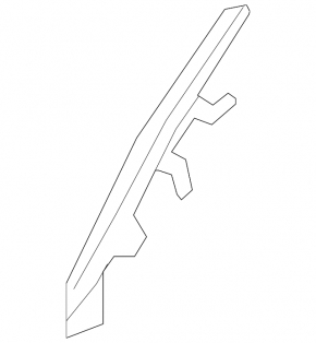 Airbag rear left side Lexus ES350 gray 07-09