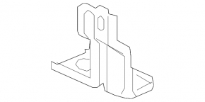 Honda Clarity 18-21 USA Upper Right Air Conditioner Radiator Bracket (Metal)
