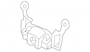 Audi Q5 80A 18-20 Front Camera Bracket in Grille, S-Line