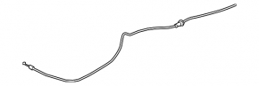Hyundai Accent 18-23 rear hood release cable