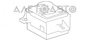 Joystick control gearbox modes Lexus RX450h 16-19