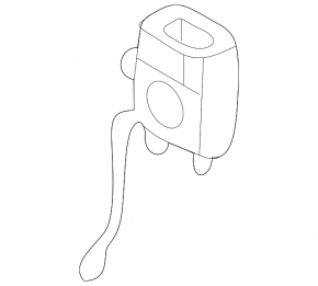 Mercedes W167 GLE 53/63 21-26 AMG rear bumper towing hook cap pkg