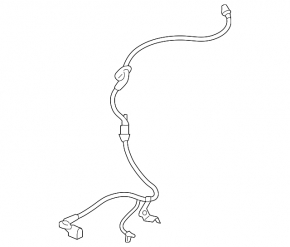 Rear left ABS sensor Mazda 3 19-24 FWD Japan built