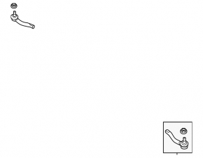 Left steering tip for Nissan Kicks 18-21