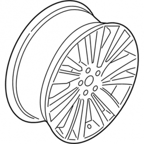 Wheel R19 Lincoln MKZ 17-20 type 2, light curb