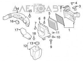 Air flow meter Subaru Forester 19-24 SK