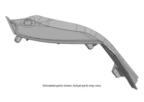 Rear left tail light cover Chevrolet Impala 14-20