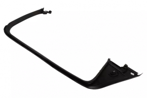 Door frame inner rear right Chevrolet Malibu 16- black