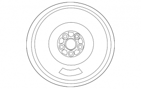 Spare tire for space saver Subaru XV Crosstrek 18-23
