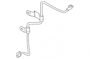 Oil supply pipe for Hyundai Elantra 21-26 1.6 turbocharger