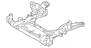 Front subframe BMW X5 G05 19-23 OEM