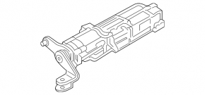 Left tailgate actuator Audi Q7 4L 10-15