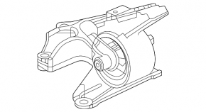 Left engine mount Honda CRV 20-22 hybrid