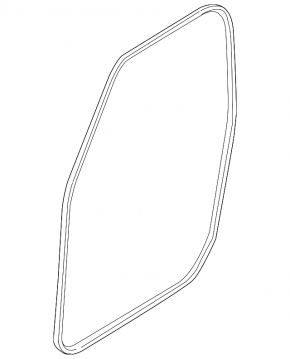 Door seal front left Mini Cooper Countryman R60 10-16