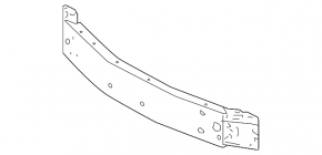 Front Bumper Reinforcement Lexus ES250 ES300h ES350 19-