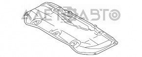 Lexus RX350 RX450h Hood Insulation 10-15
