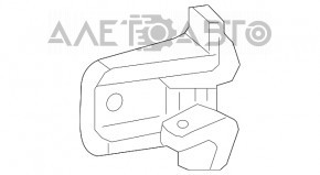 Door hinge lower rear left Lincoln Town Car 98-11