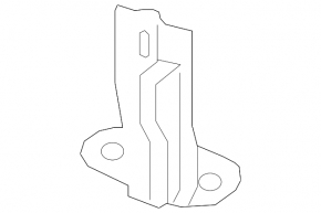 Honda Clarity 18-21 USA Upper Left Air Conditioner Radiator Bracket (Metal)
