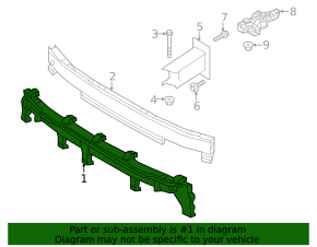 Front Bumper Absorber Audi Q5 80A 21-24