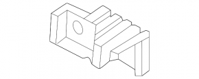 Kia EV6 22-26 Rear Bumper Reinforcement Bracket, Lower Left, Outer