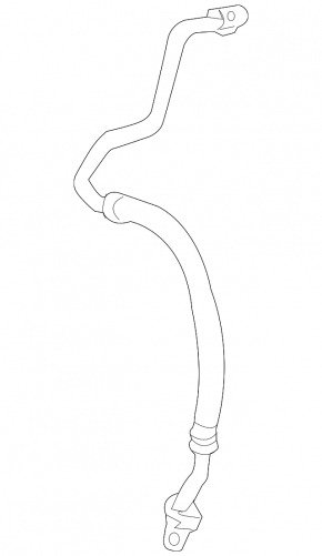 Lexus CT200h 11-15 air conditioner condenser-compressor pipe