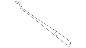 Wiper arm right Hyundai Elantra 21-23