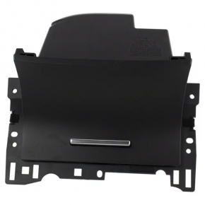 Box pocket center console Ford Edge 19- black, for wireless charging, with backlight, scratch