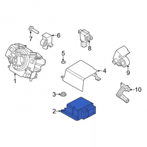 Module srs airbag computer airbags Ford Explorer 20-