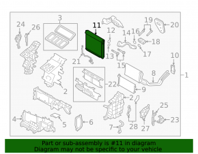 Mazda CX-9 16-20 Evaporator