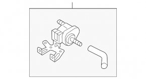 Fuel Vapor Purge Valve VW Jetta 19-