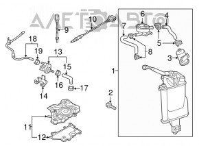 Fuel Vapor Purge Valve VW Jetta 19-