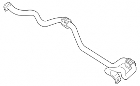 Front stabilizer Mercedes W221 RWD 30.5 mm