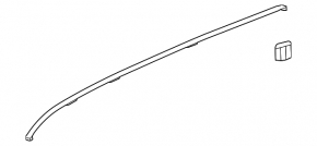 Roof lining left GMC Terrain 10-17