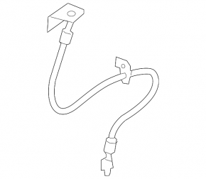 Front left brake hose Hyundai Elantra AD 17-20