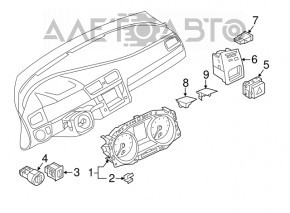 Light control VW Tiguan 18 - without PTF