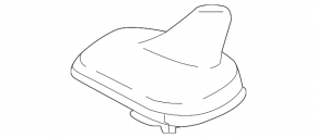 Antenna fin VW Tiguan 18-20
