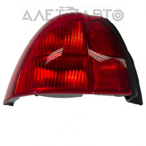 Left taillight Lincoln Town Car 98-11 scratches on glass, crack, broken housing, broken fastener