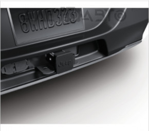 Rear bumper cover for towbar Jeep Cherokee KL 20-21