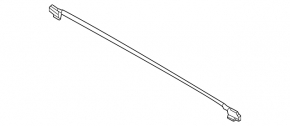 Kia Sportage 23-26 rear hood seal on the grille